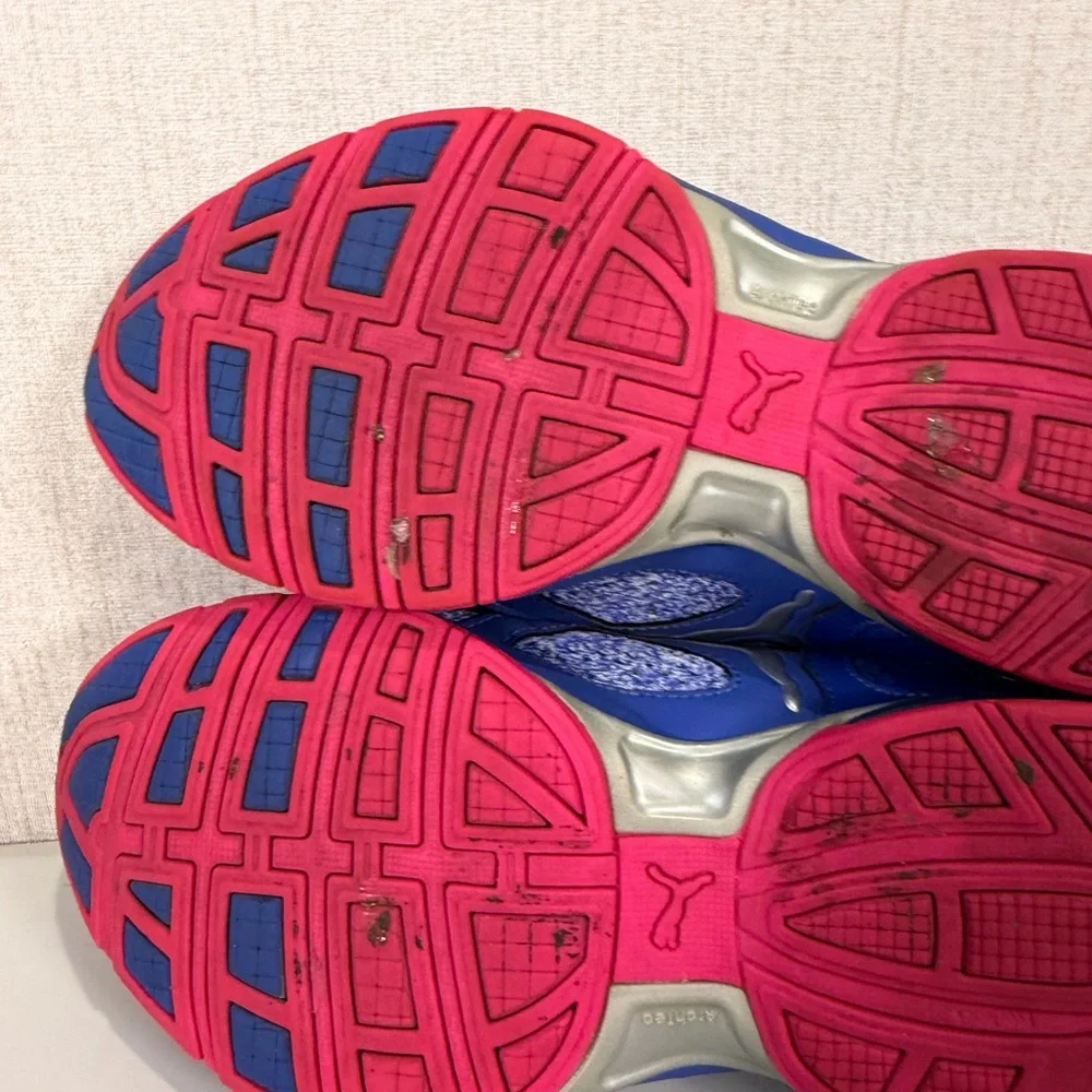 Puma 10 Cell 1.0 Womens Archtec Sport Lifestyle Running Shoes US‎ 8.5 Blue Pink